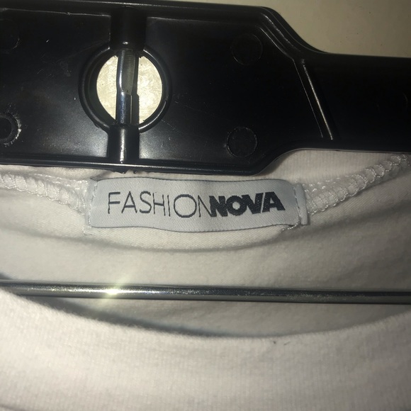 Long graphic tee shirt with splits on sides - Picture 2 of 4